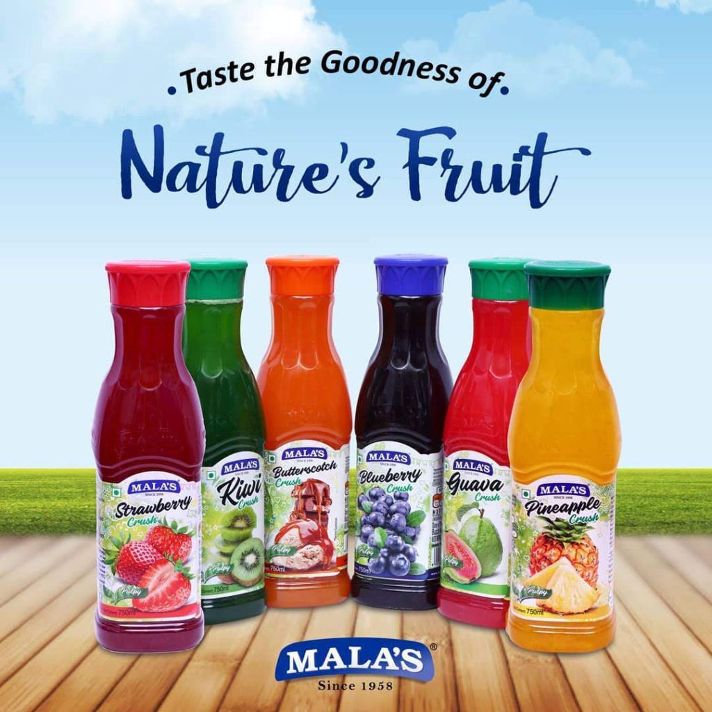 Malas Fruit Crush, Mala 750ml Driftbasket