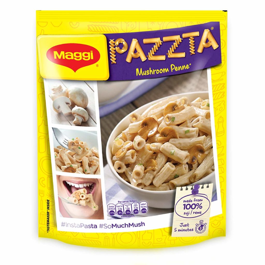 Maggi Pazzta Mushroom Penne (Pasta) 64g Driftbasket