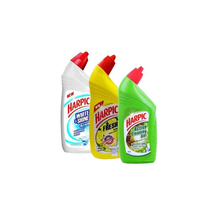 Harpic Fresh Toilet Cleaner Citrus/Pine/White&Shine, 500ml Driftbasket