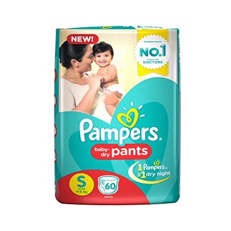 pampers baby dry pants small