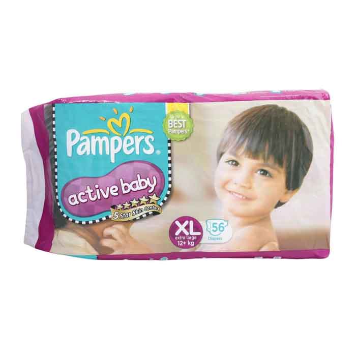 pampers diapers xl 56